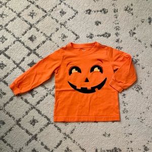 Carters Pumpkin Shirt